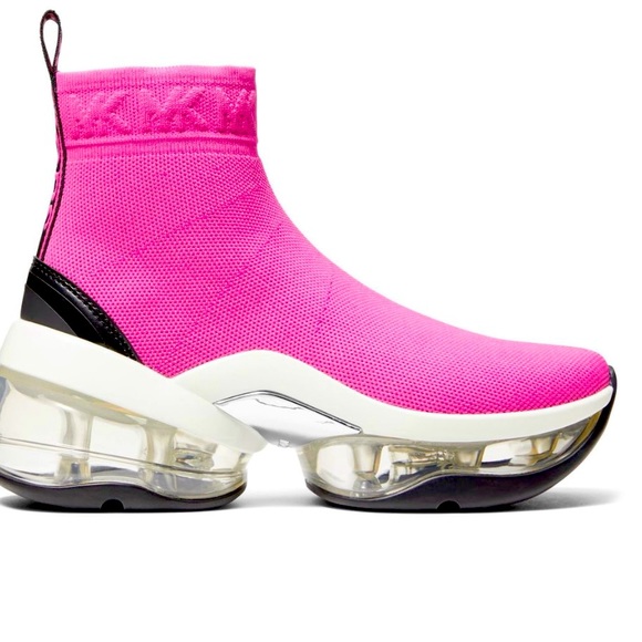 MICHAEL Michael Kors Shoes - Michael Kors
Olympia Extreme Stretch Knit
Sock Sneaker (Fuchsia)
